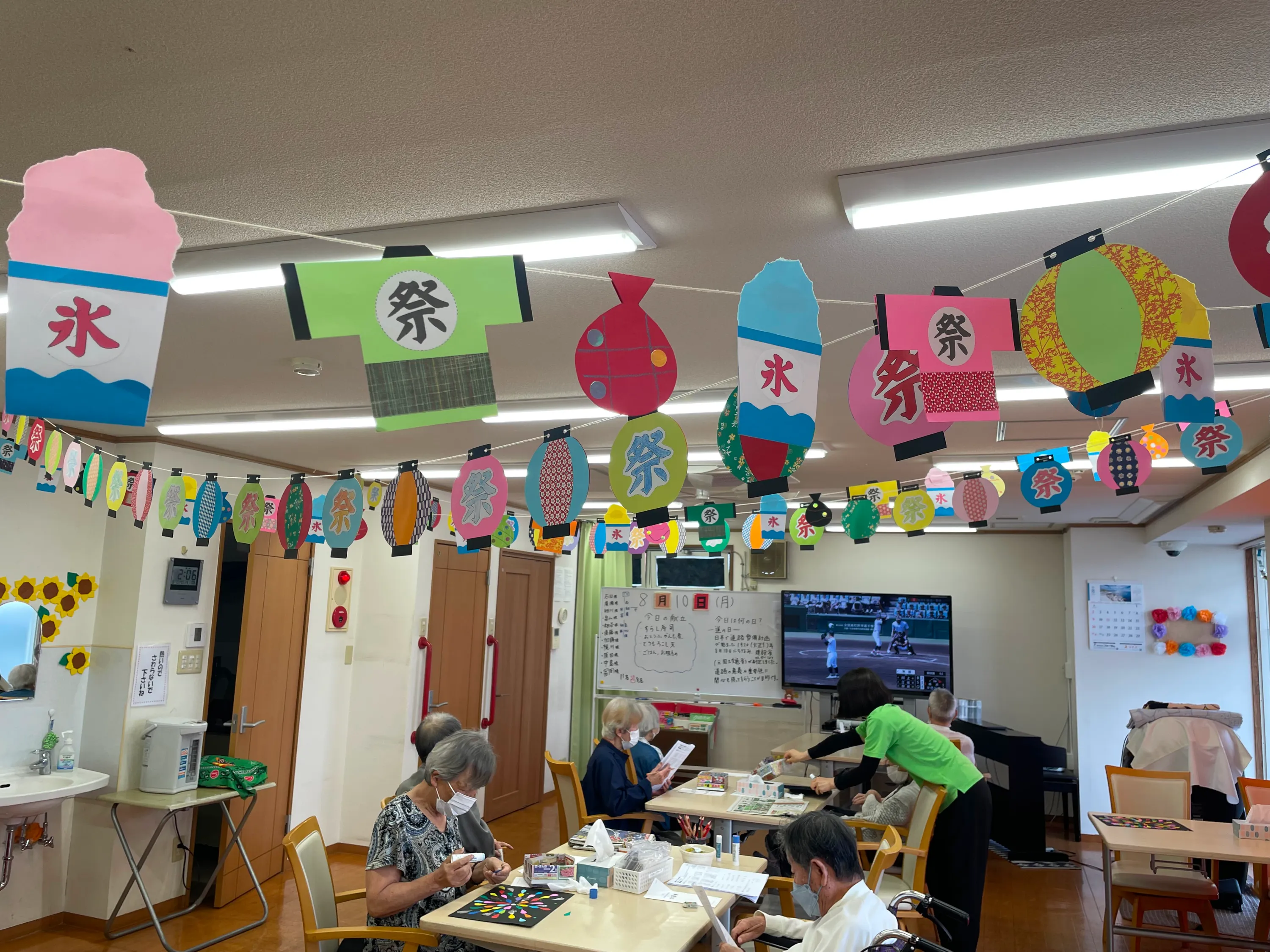 夏祭り準備3
